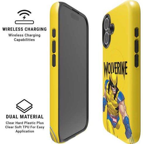 Marvel X-Men The Wolverine iPhone 16 Plus Magsafe Impact Case